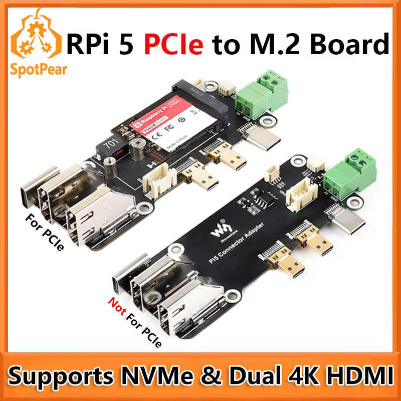 Raspberry Pi 5 PCIe naar M.2 m - Turing Pi 2 recensie en prijs
