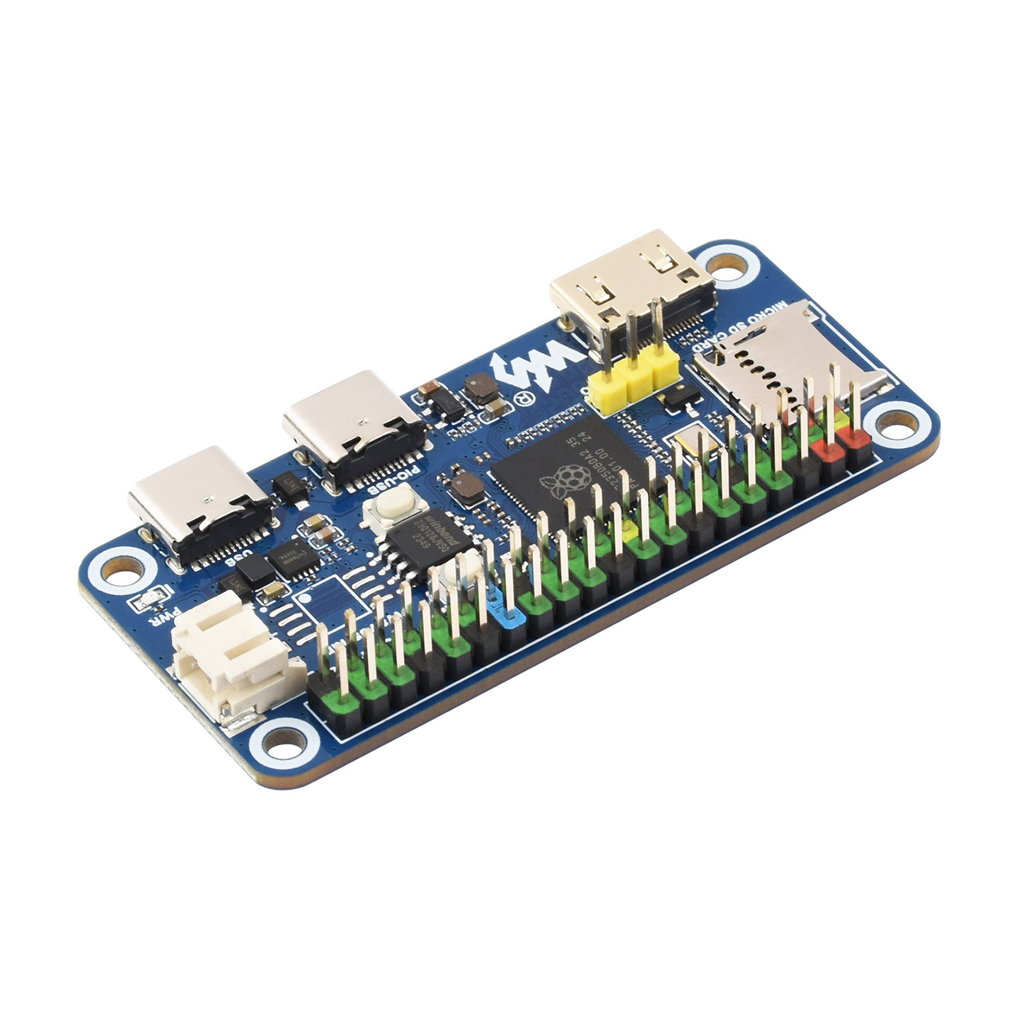 Waveshare RP2350-PiZero Develo - Turing Pi 2 recensie en prijs