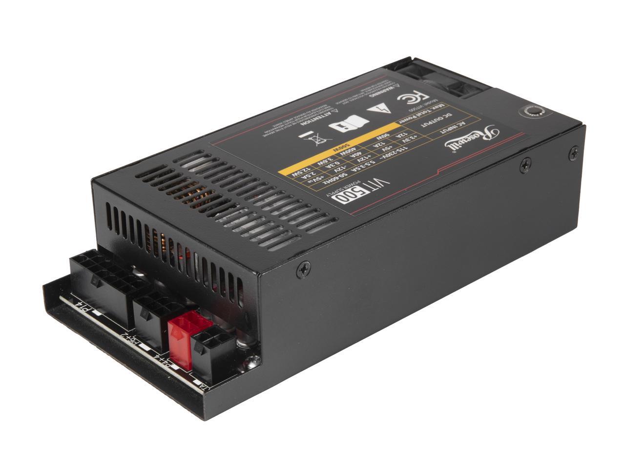 Rosewill VIT 500W, Mini ITX/Fl - Atx Power Supply 1U Flex 500W recensie en prijs