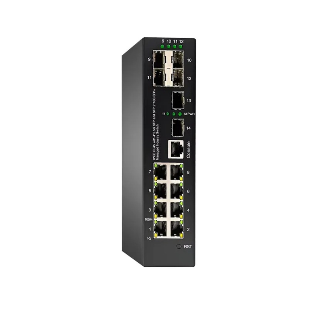 Industriële 10G beheerde PoE-s - Sfp+ 10G Managed Switch 8 Port recensie en prijs